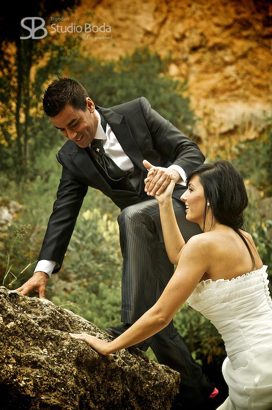 Trash the dress Navajas