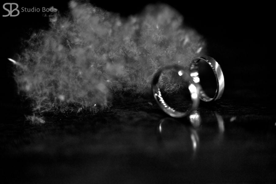 detalle anillos boda