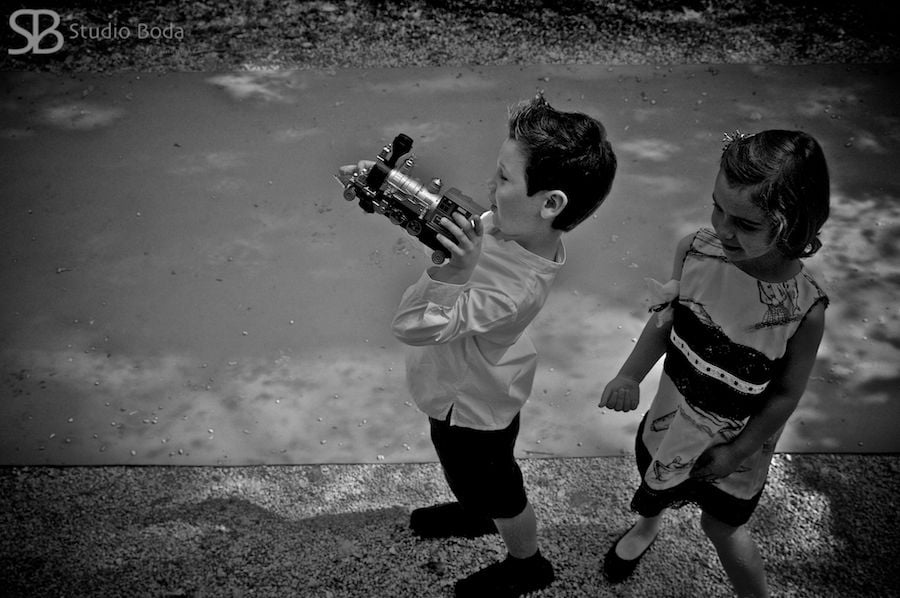 reportaje boda niños