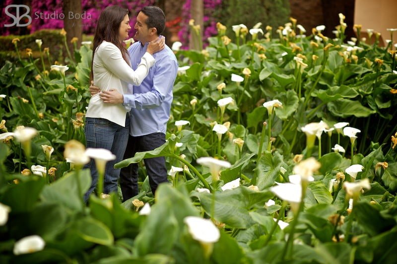 pre-boda-monforte5 reportaje pareja flores